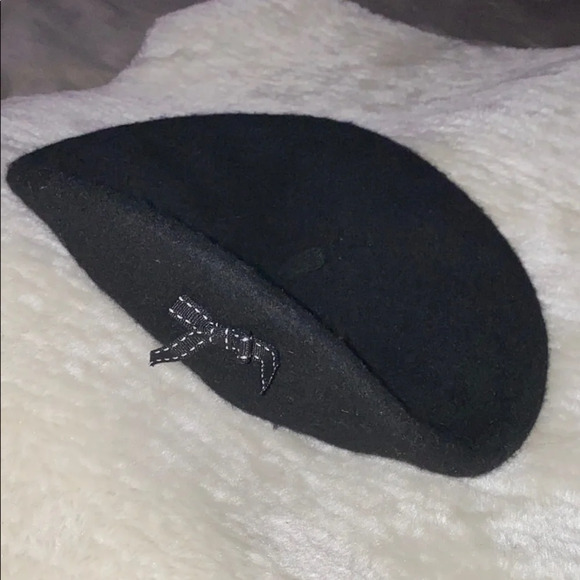 Alfred Sung black wool  berret - Picture 5 of 6